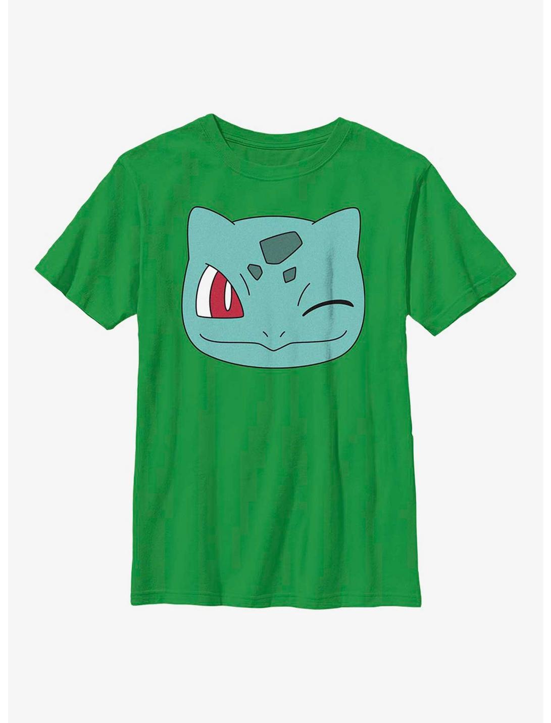 Pokémon Bulbasaur Face Youth T-Shirt, , hi-res