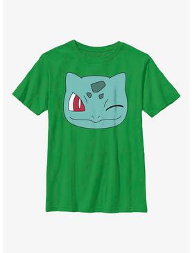 Pokémon Bulbasaur Face Youth T-Shirt, , hi-res