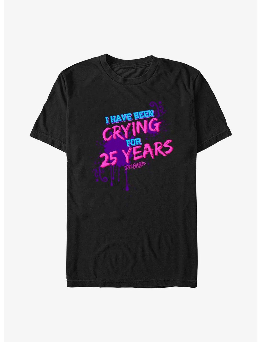 Julie And The Phantoms Crying Years T-Shirt, BLACK, hi-res