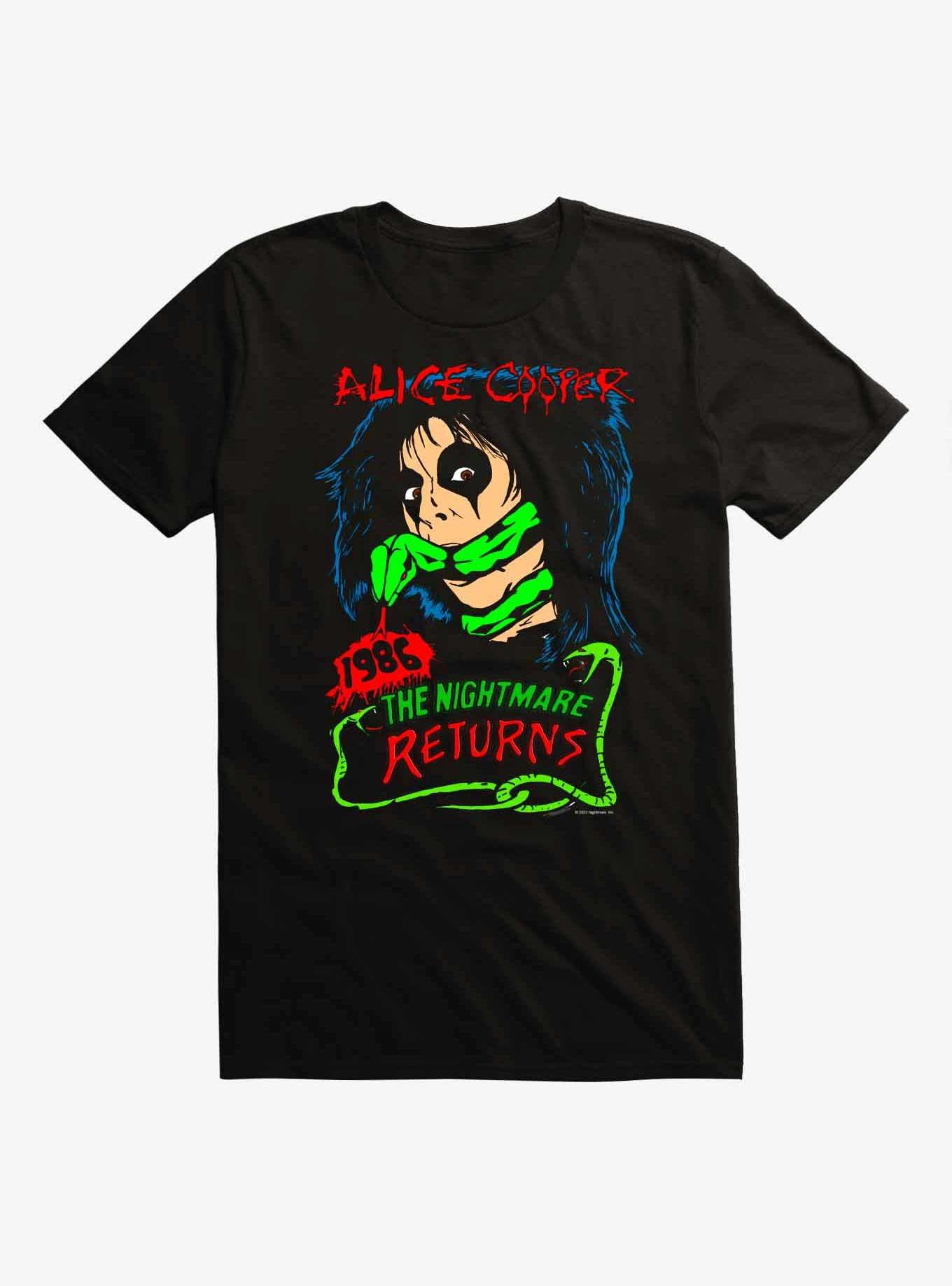 Alice Cooper Store Under My Wheels Tee Small