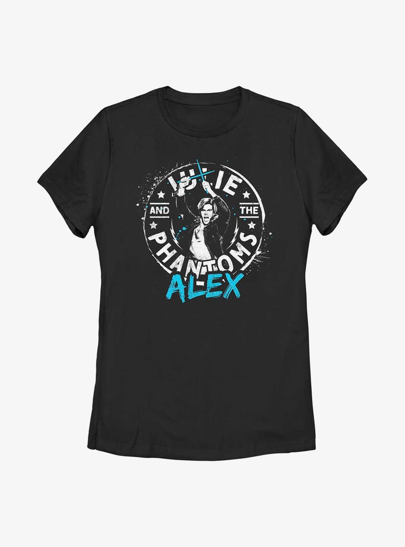 Julie And The Phantoms Alex Grunge Womens T-Shirt, BLACK, hi-res