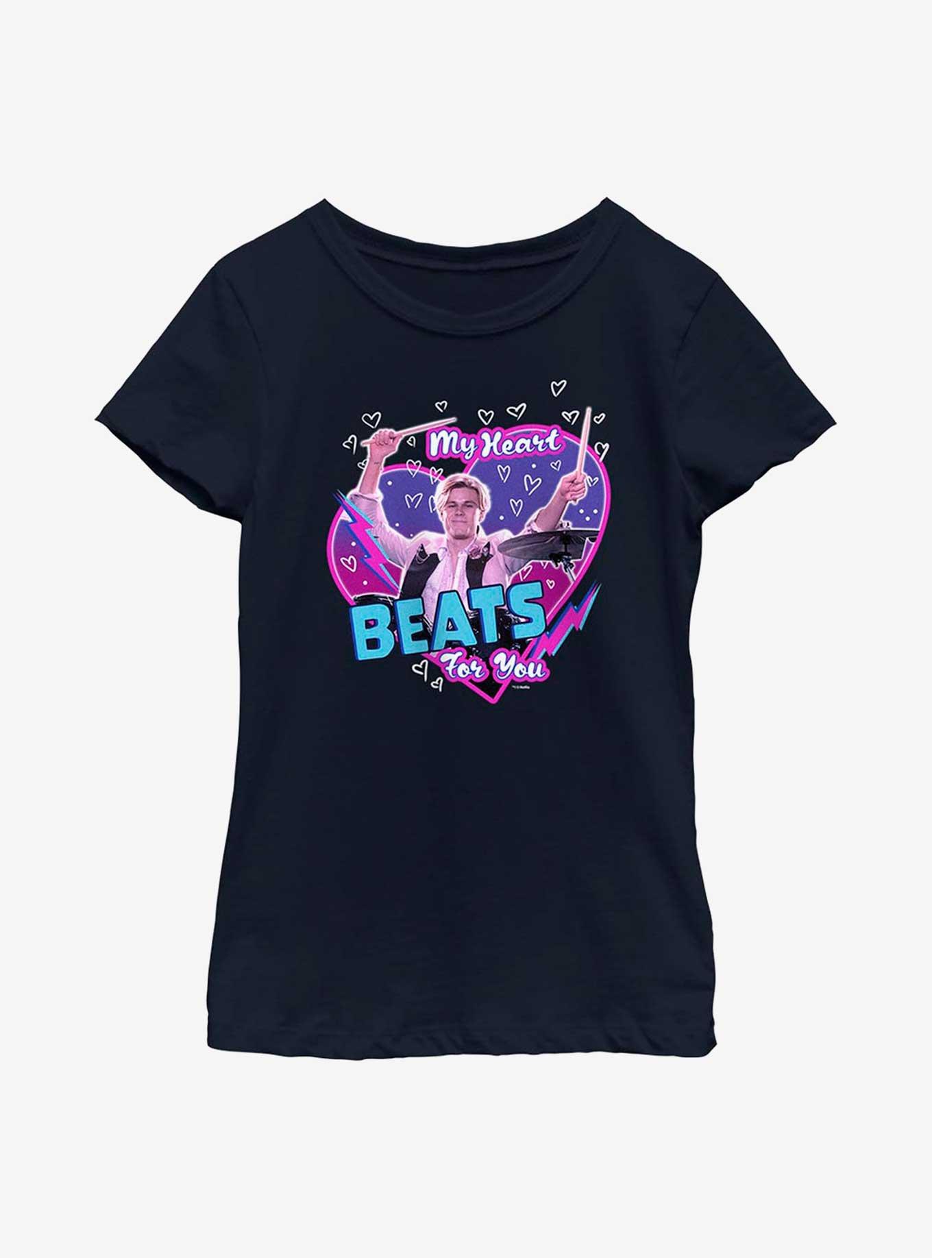 Julie And The Phantoms Beats You Youth Girls T-Shirt BLUE