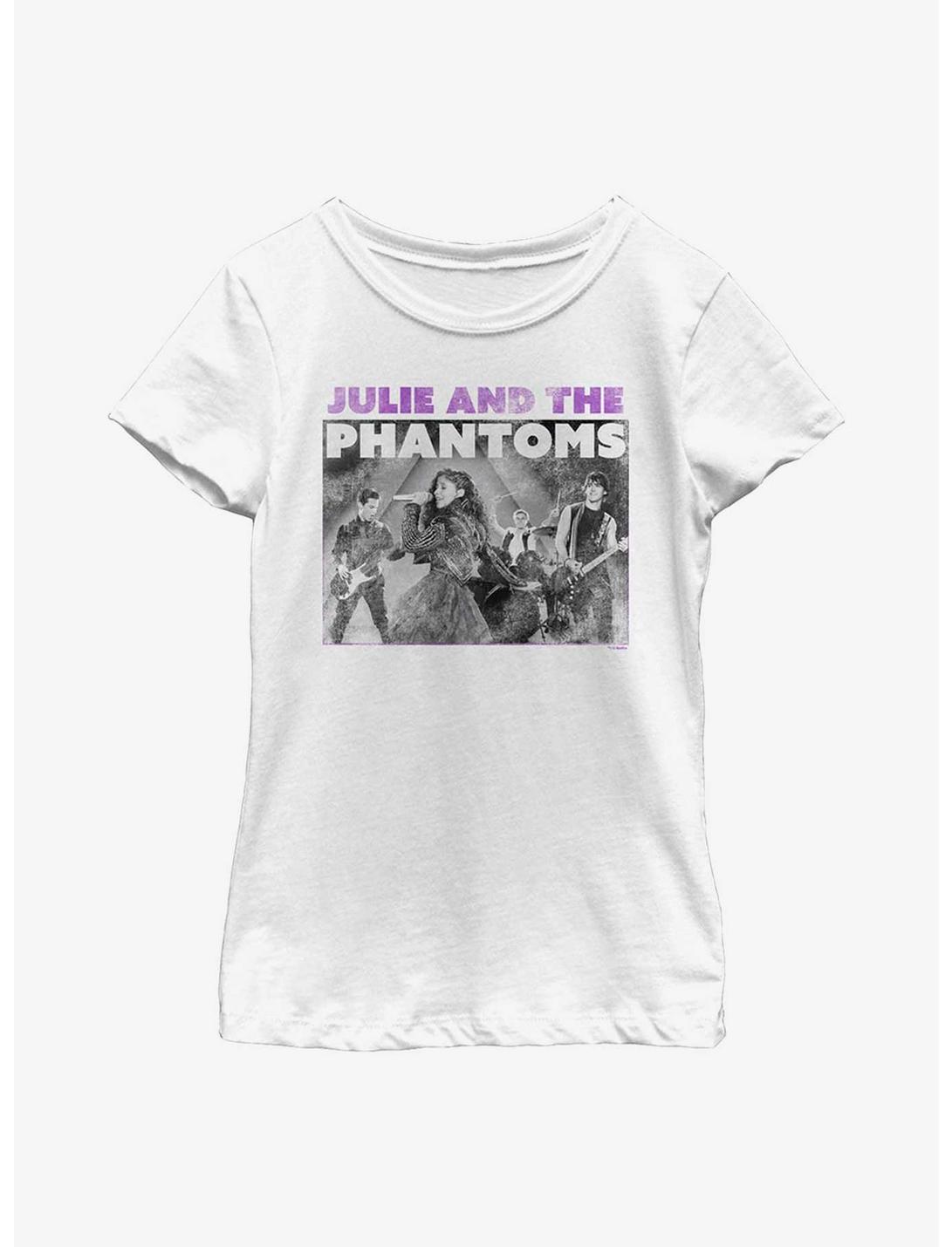 Julie And The Phantoms Gig Poster Youth Girls T-Shirt, WHITE, hi-res