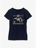 Julie And The Phantoms Sunset Curve Concert Youth Girls T-Shirt, NAVY, hi-res