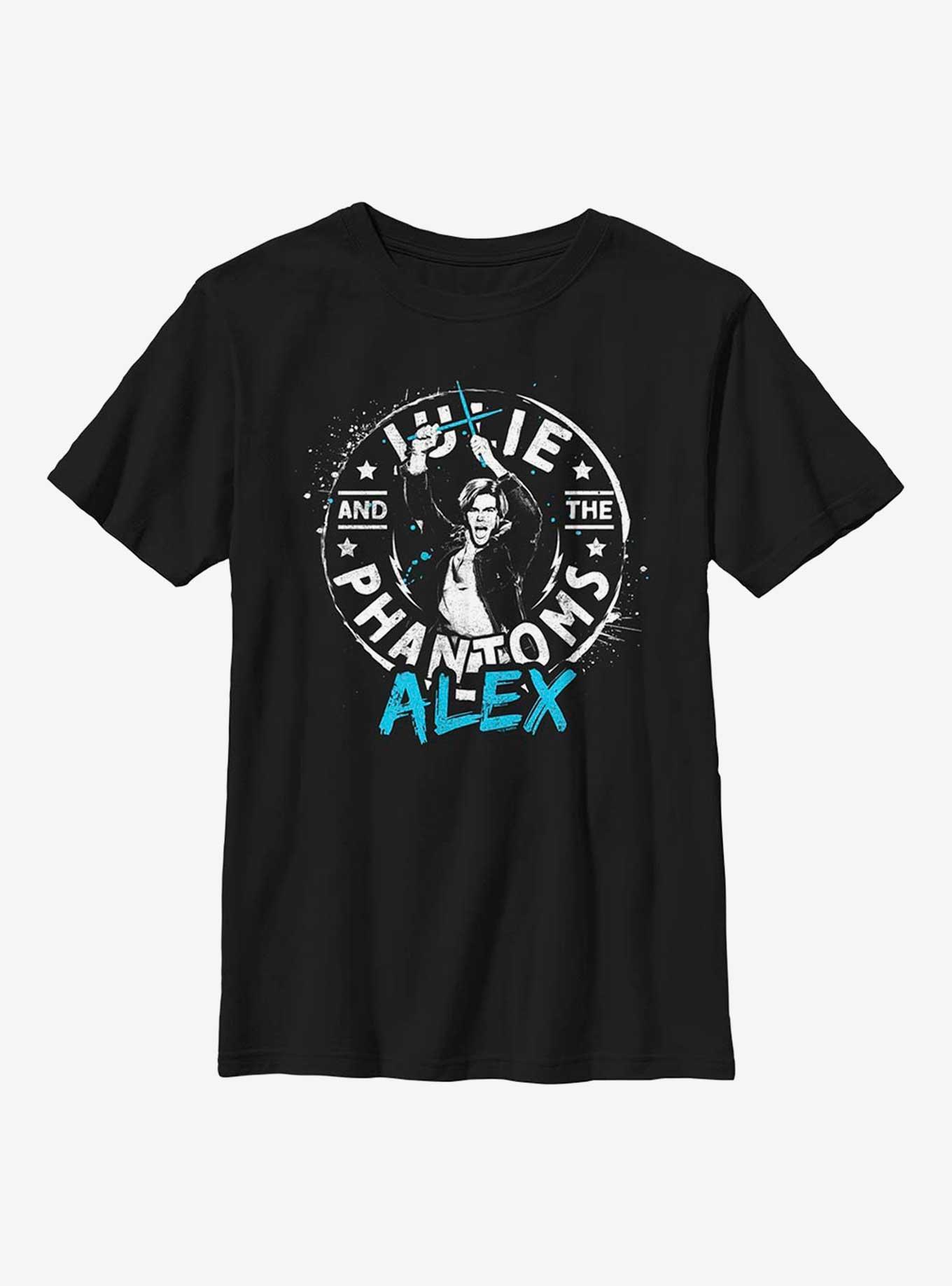 Julie And The Phantoms Alex Grunge Youth T-Shirt, BLACK, hi-res