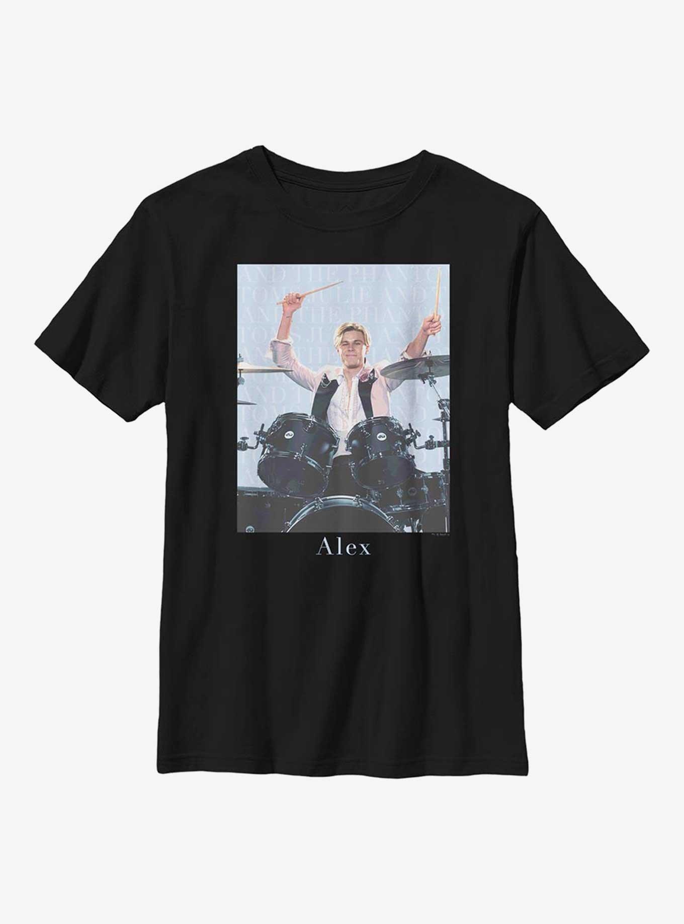Julie And The Phantoms Drumming Youth T-Shirt, , hi-res
