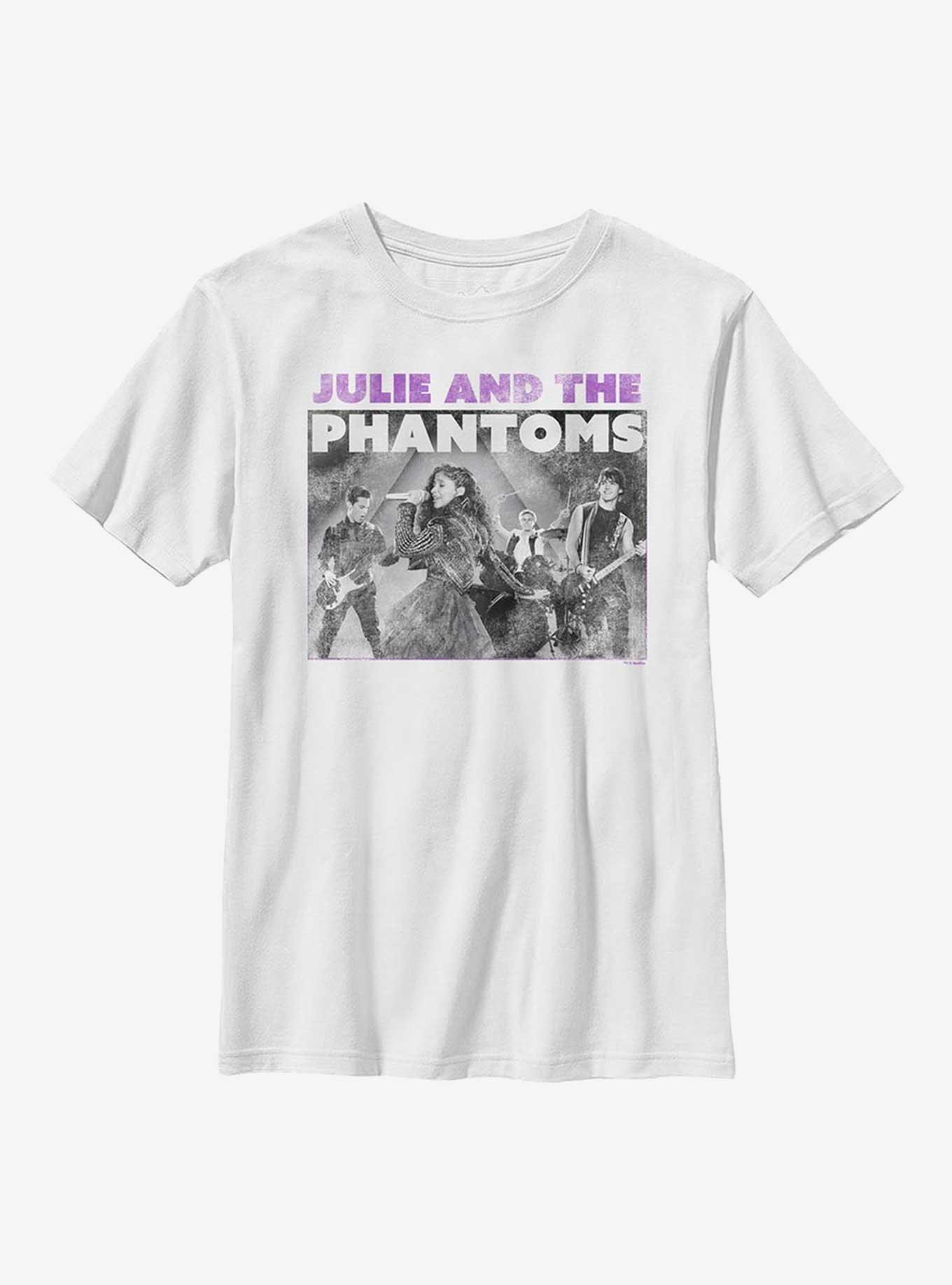 Julie And The Phantoms Gig Poster Youth T-Shirt, WHITE, hi-res