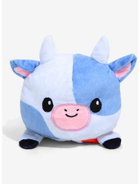 TeeTurtle Happy + Angry Reversible Mood 5 Inch Cow Plush, , hi-res