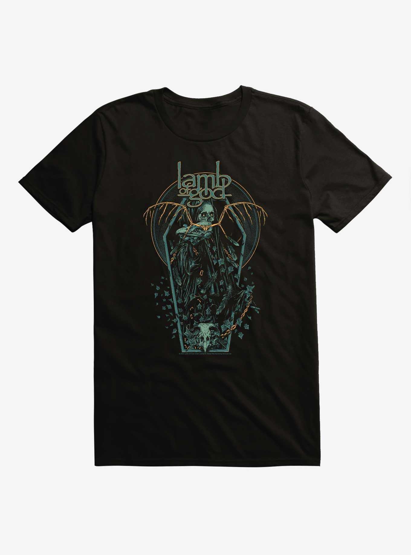Lamb Of God Death's Coffin T-Shirt, , hi-res