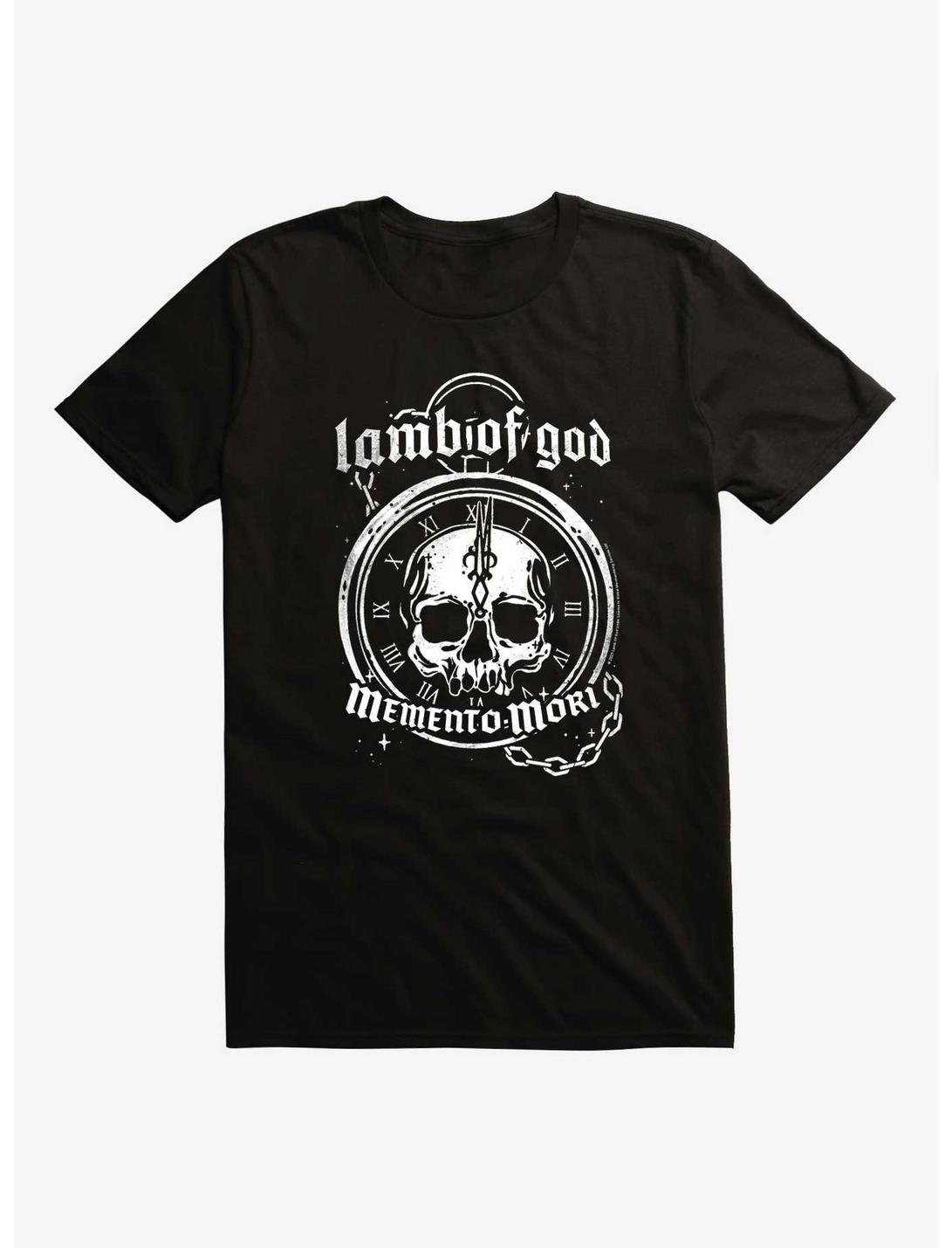 Lamb Of God Memento Mori T-Shirt, BLACK, hi-res