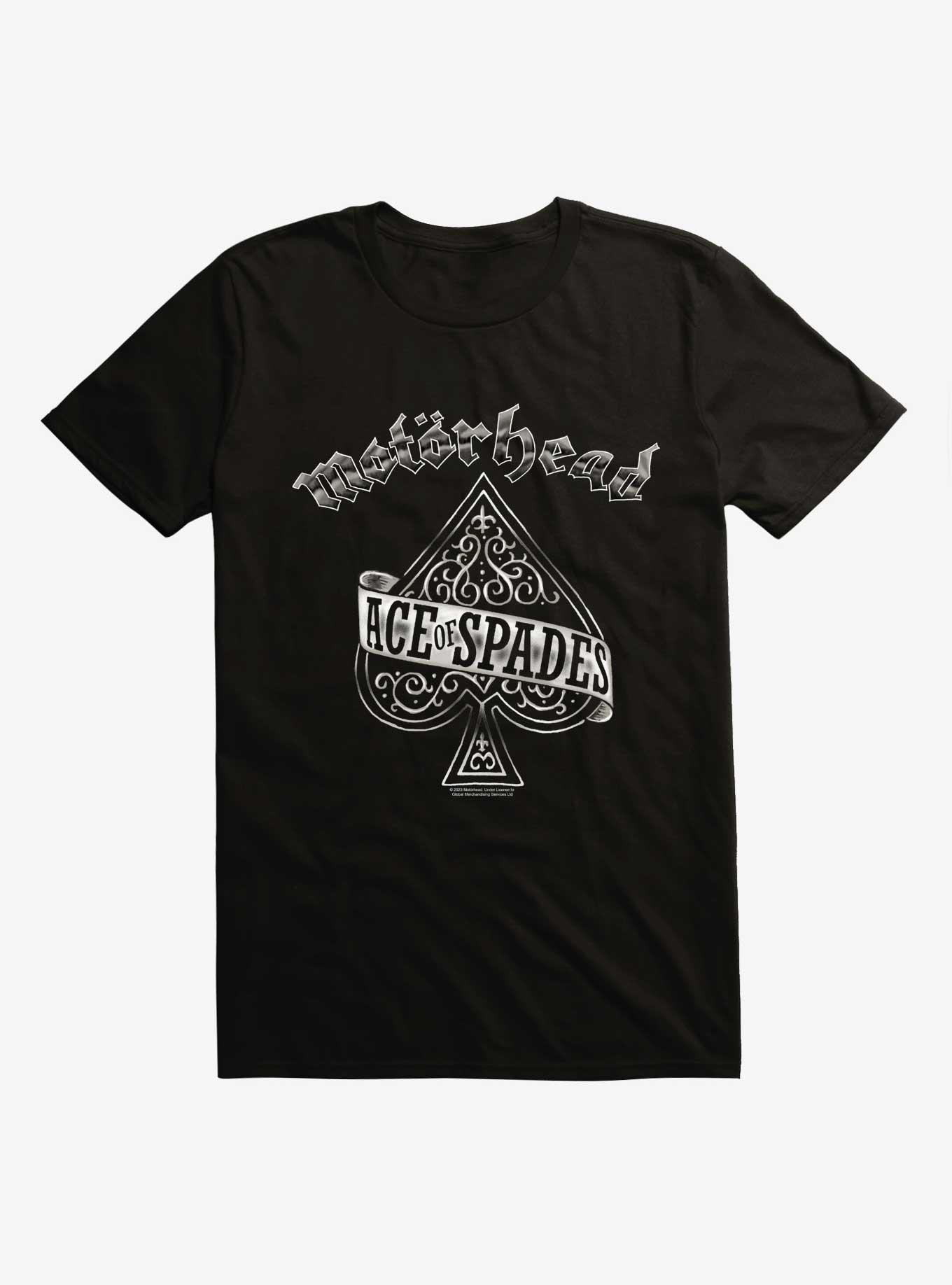 Motorhead Ace Of Spades T-Shirt, BLACK, hi-res