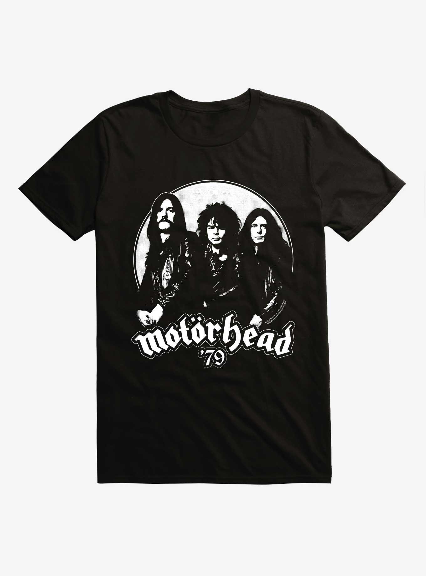THRDLESS Motorhead Band Photo '79 T-Shirt