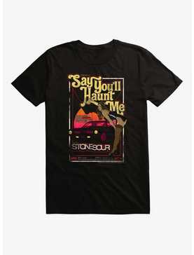 Stone Sour Say You'll Haunt Me Poster T-Shirt, , hi-res