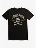 Stone Sour Skull And Crossbones T-Shirt, BLACK, hi-res
