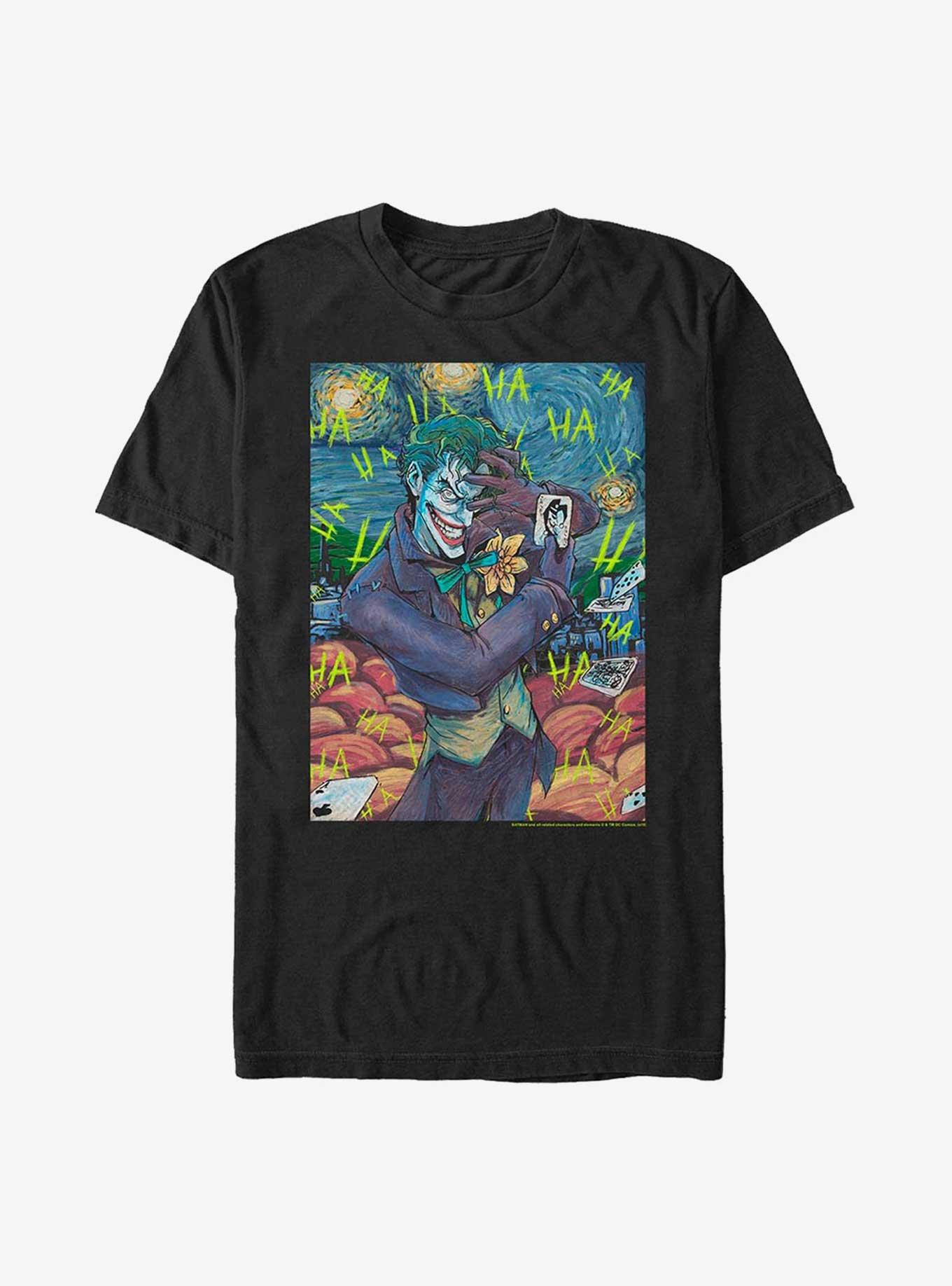 DC Comics Batman Joker Starry Heavyweight T-Shirt