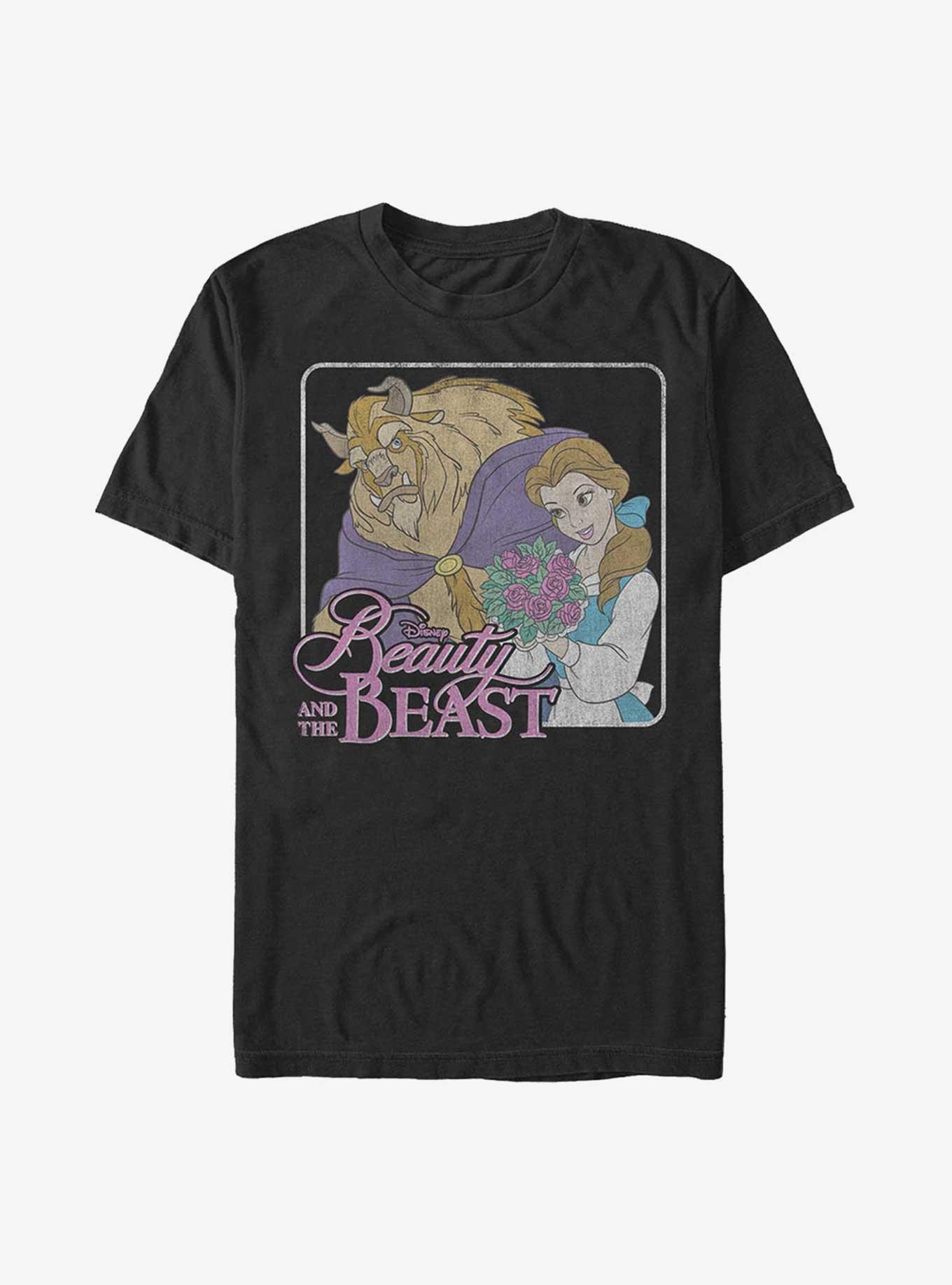 Disney Beauty and the Beast Belle And Beast T-Shirt, BLACK, hi-res