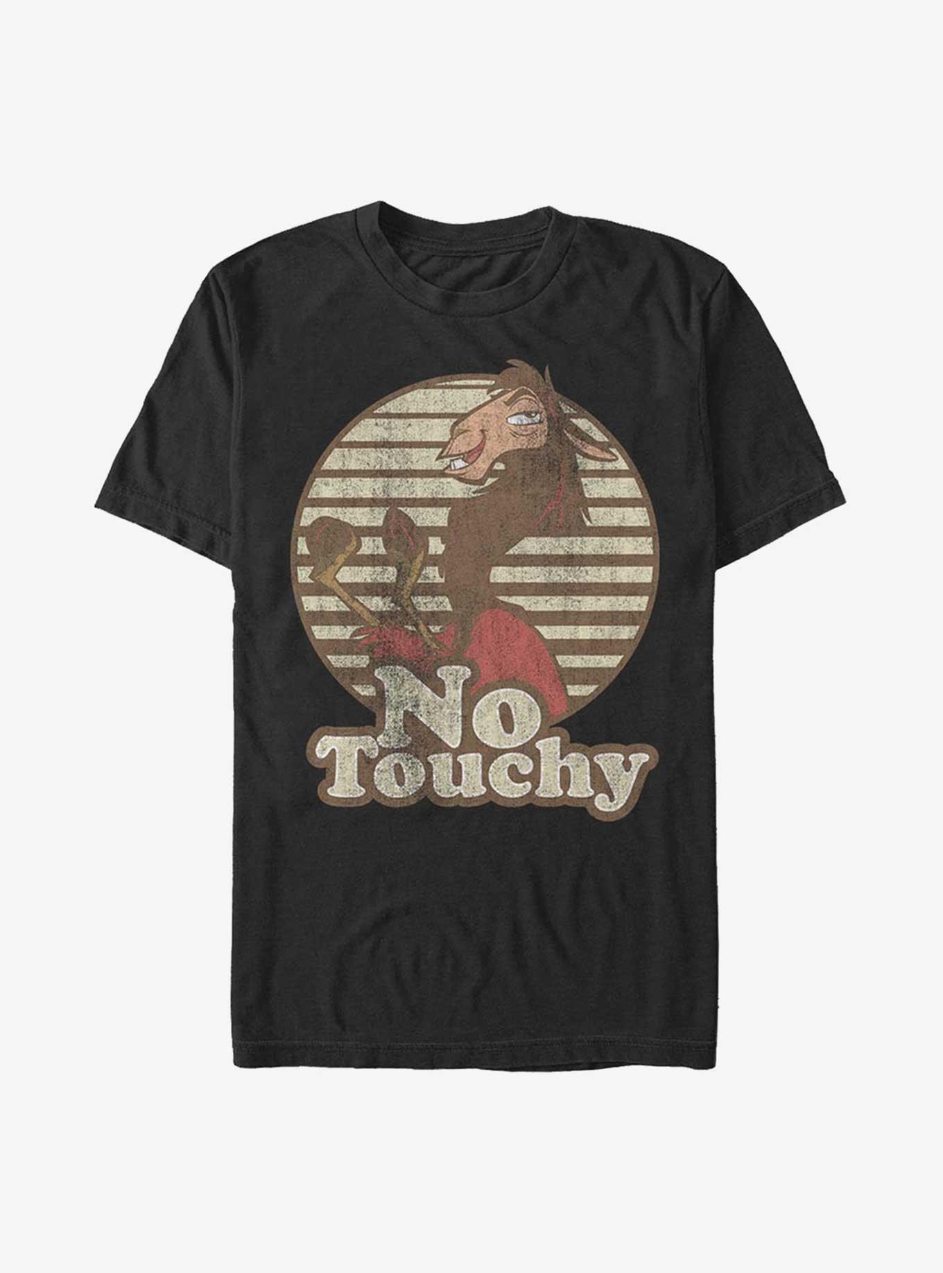 Disney The Emperor's New Groove No Touchy T-Shirt, BLACK, hi-res
