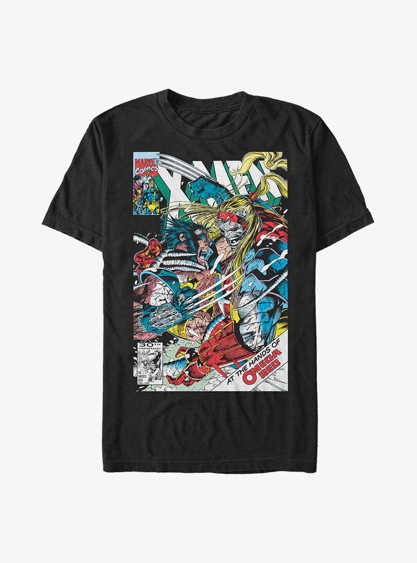 Marvel X-Men Comic Cover T-Shirt, BLACK, hi-res