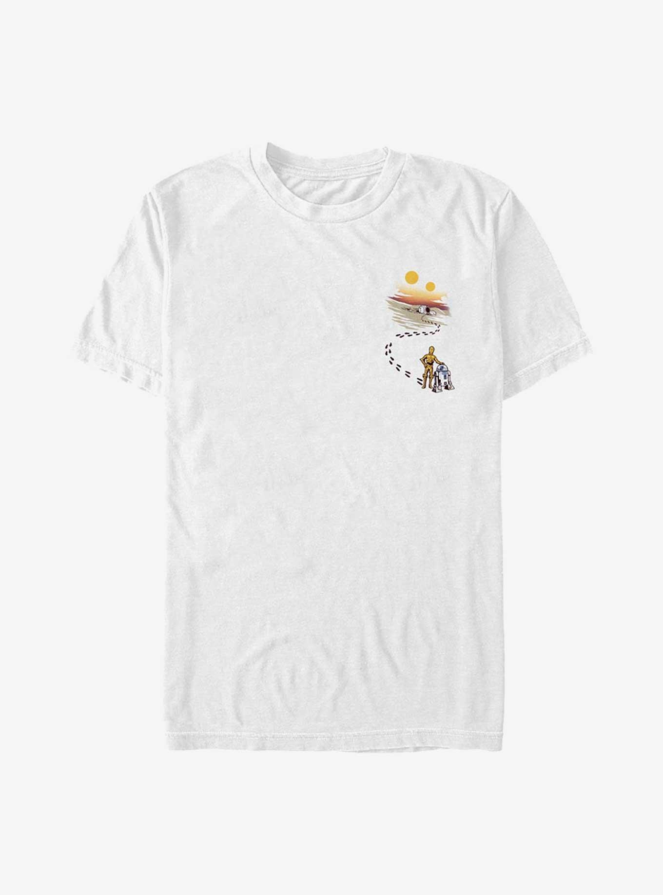 Star Wars Footprints T-Shirt, WHITE, hi-res