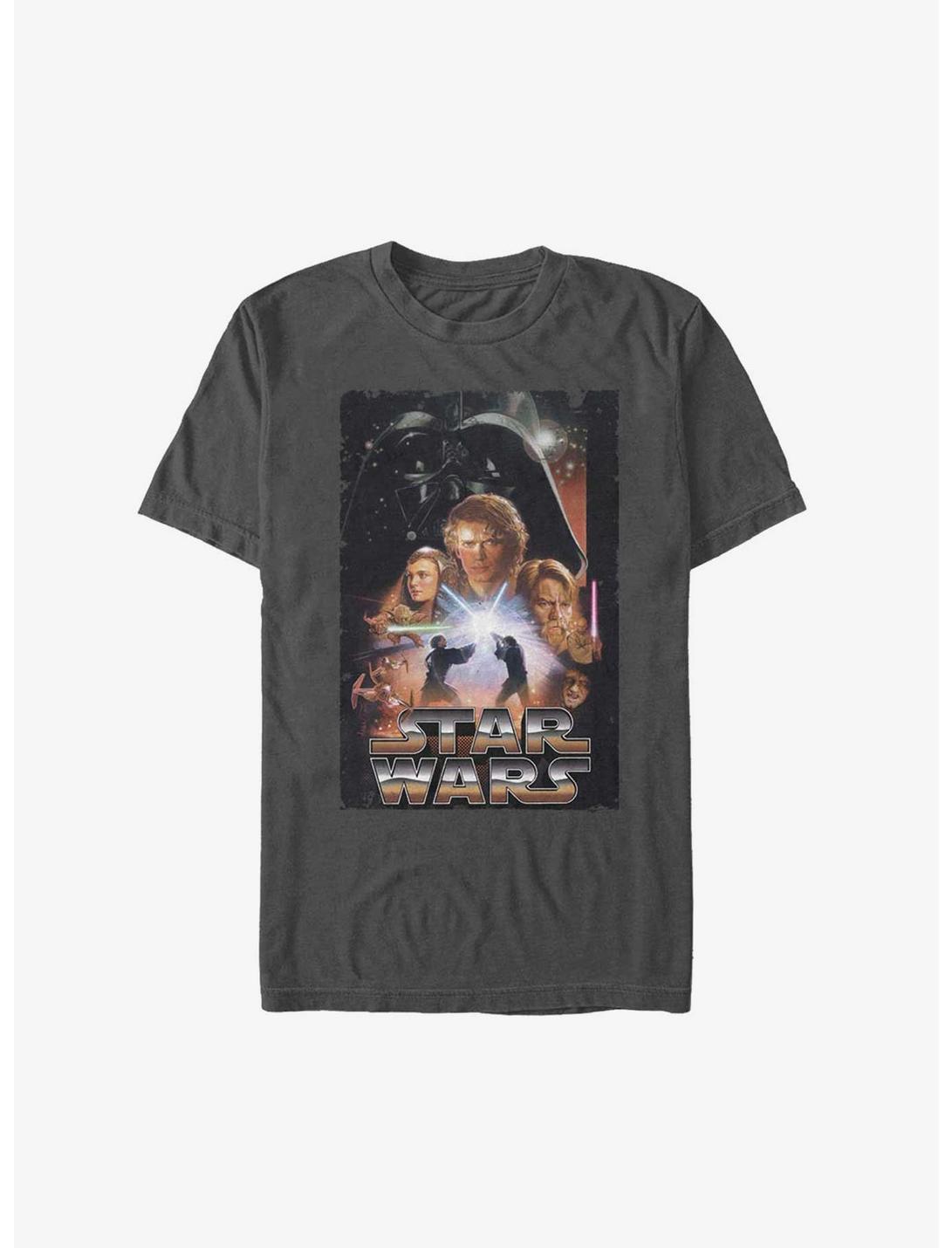 Star Wars Sith Poster T-Shirt, CHARCOAL, hi-res