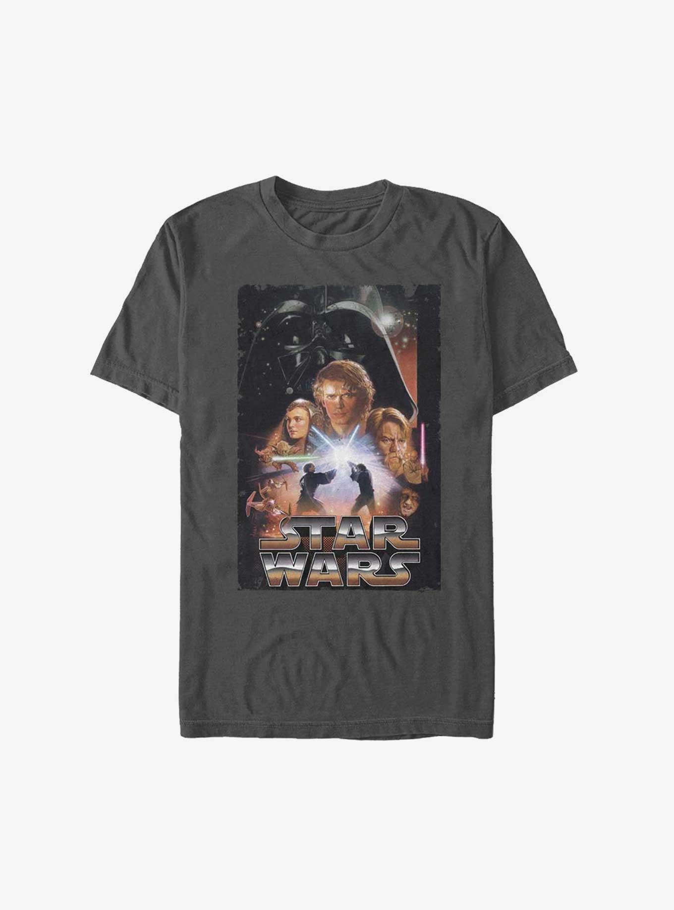 Star Wars Sith Poster T-Shirt, CHARCOAL, hi-res