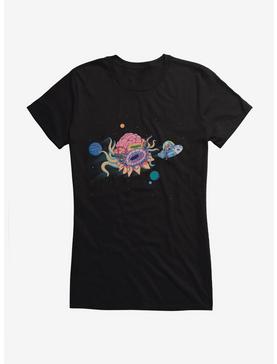 Rick And Morty Monster Chase Girls T-Shirt, , hi-res