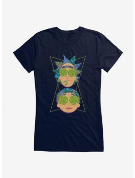 Rick And Morty Portal Eyes Girls T-Shirt, , hi-res