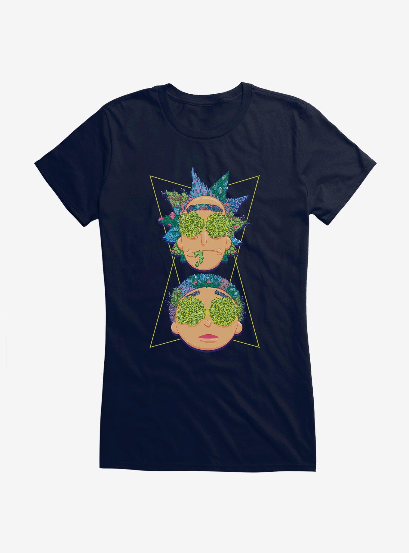 Rick And Morty Portal Eyes Girls T-Shirt, , hi-res