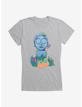 Rick And Morty Sculpture Morty Girls T-Shirt, HEATHER, hi-res