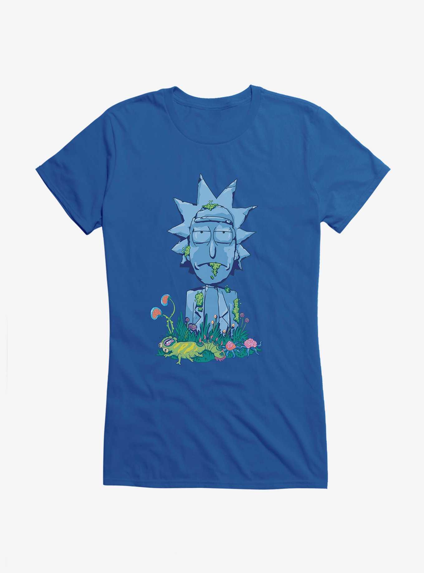 Rick And Morty Sculpture Rick Girls T-Shirt, , hi-res