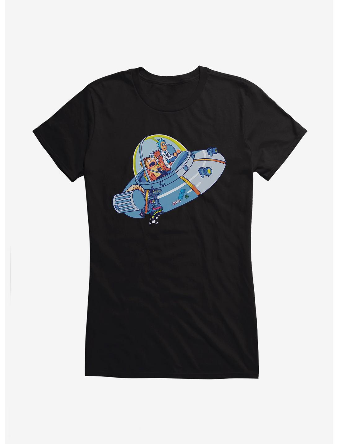 Rick And Morty UFO Girls T-Shirt, , hi-res