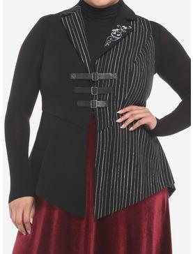 The Nightmare Before Christmas Jack Girls Waistcoat Vest Plus Size, , hi-res