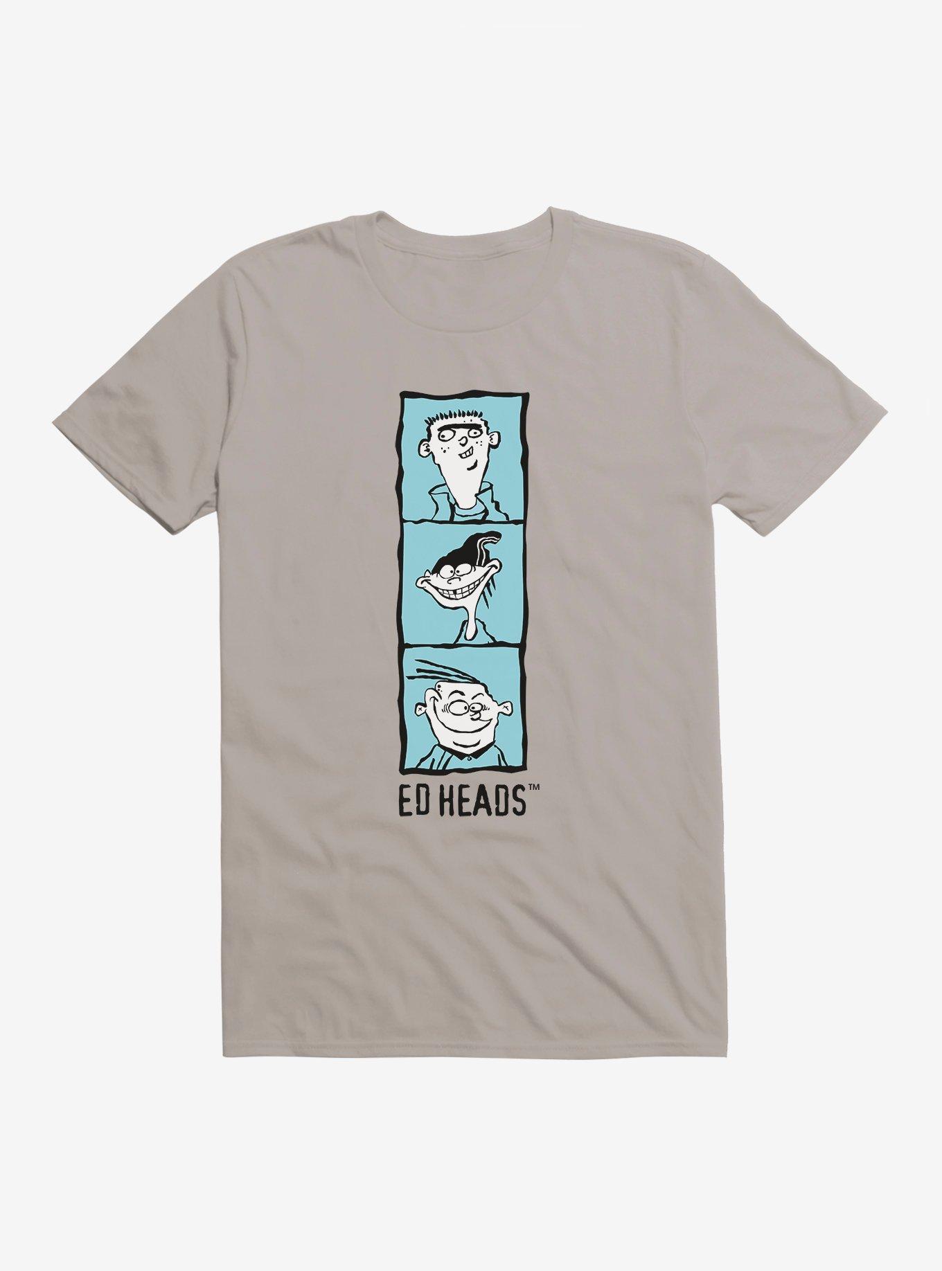 Ed, Edd N Eddy Ed Heads T-Shirt, LIGHT GREY, hi-res