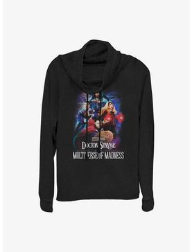 Marvel Doctor Strange In The Multiverse of Madness Poster Group Cowl Neck Long-Sleeve Girls Top, , hi-res