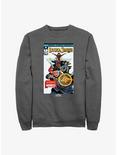 Marvel Doctor Strange In The Multiverse of Madness Comic Cover Sweatshirt, CHAR HTR, hi-res