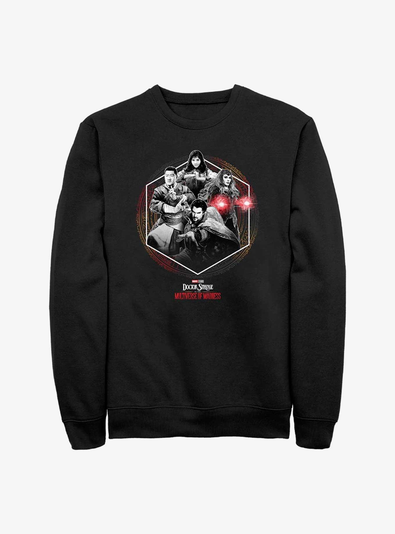 Marvel Doctor Strange In The Multiverse of Madness Fight Together Sweatshirt, BLACK, hi-res