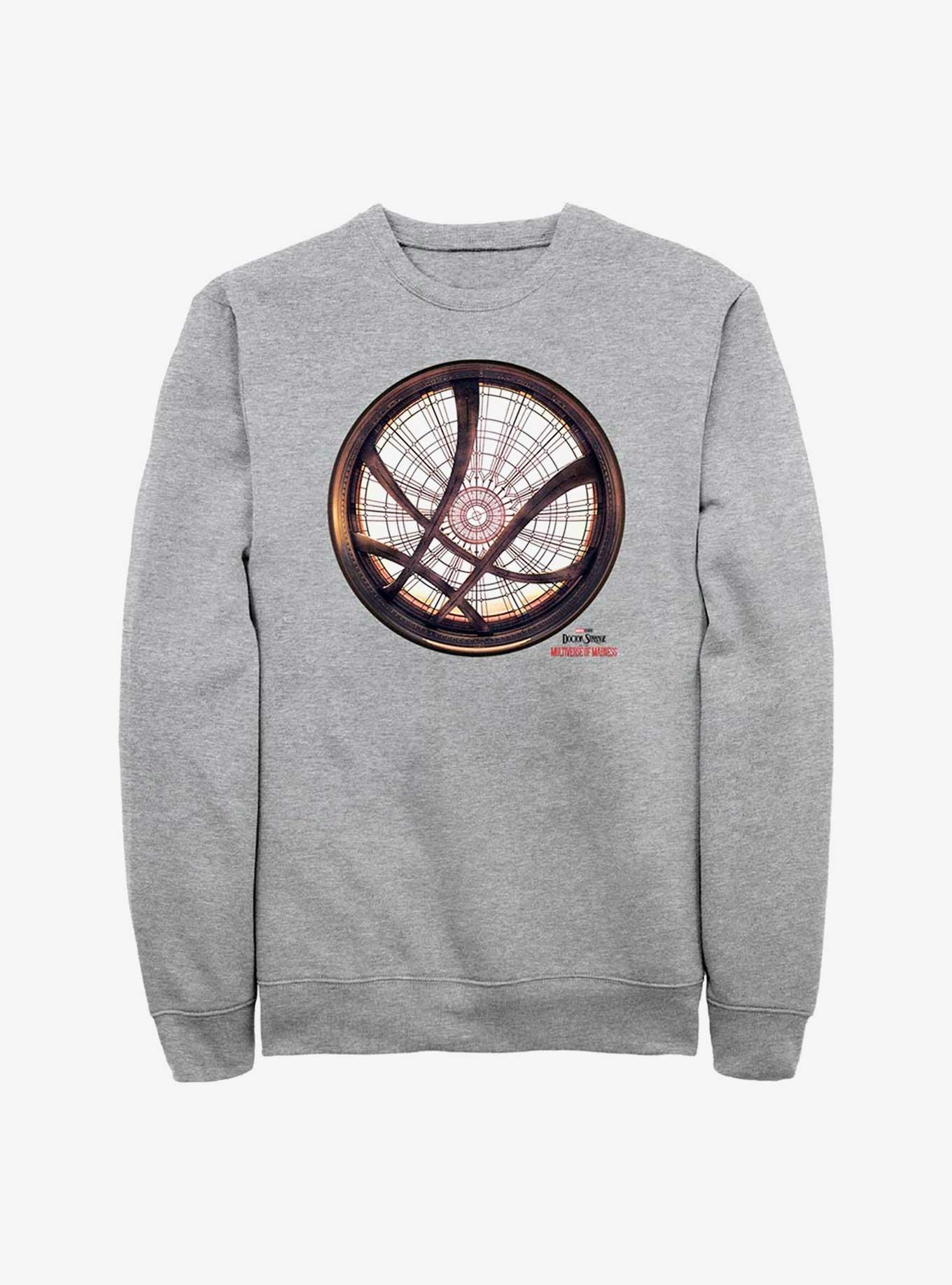 Marvel Doctor Strange In The Multiverse of Madness Sanctum Sanctorum Window Sweatshirt, ATH HTR, hi-res