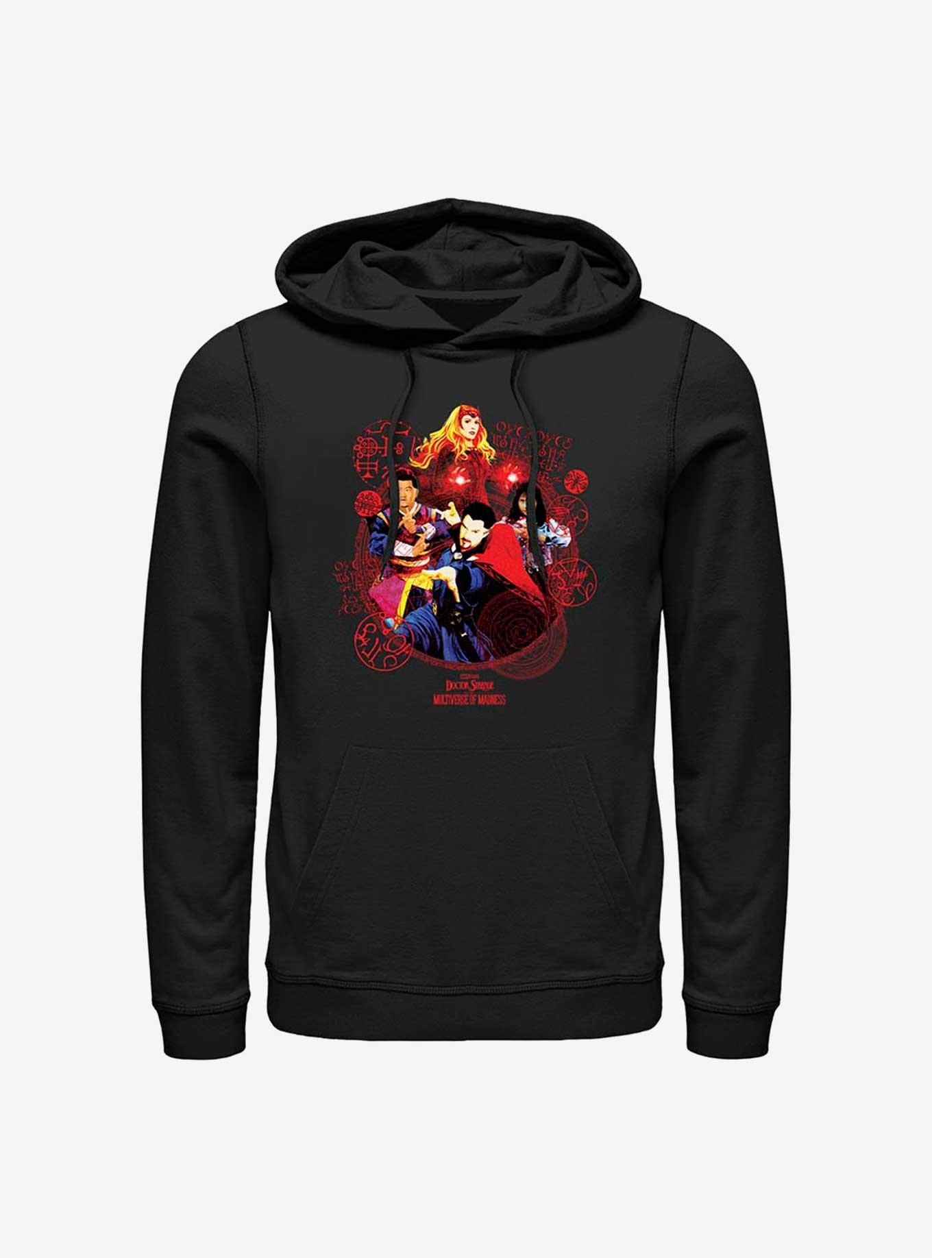 Marvel Doctor Strange In The Multiverse of Madness Badge Of Heroes Hoodie, BLACK, hi-res