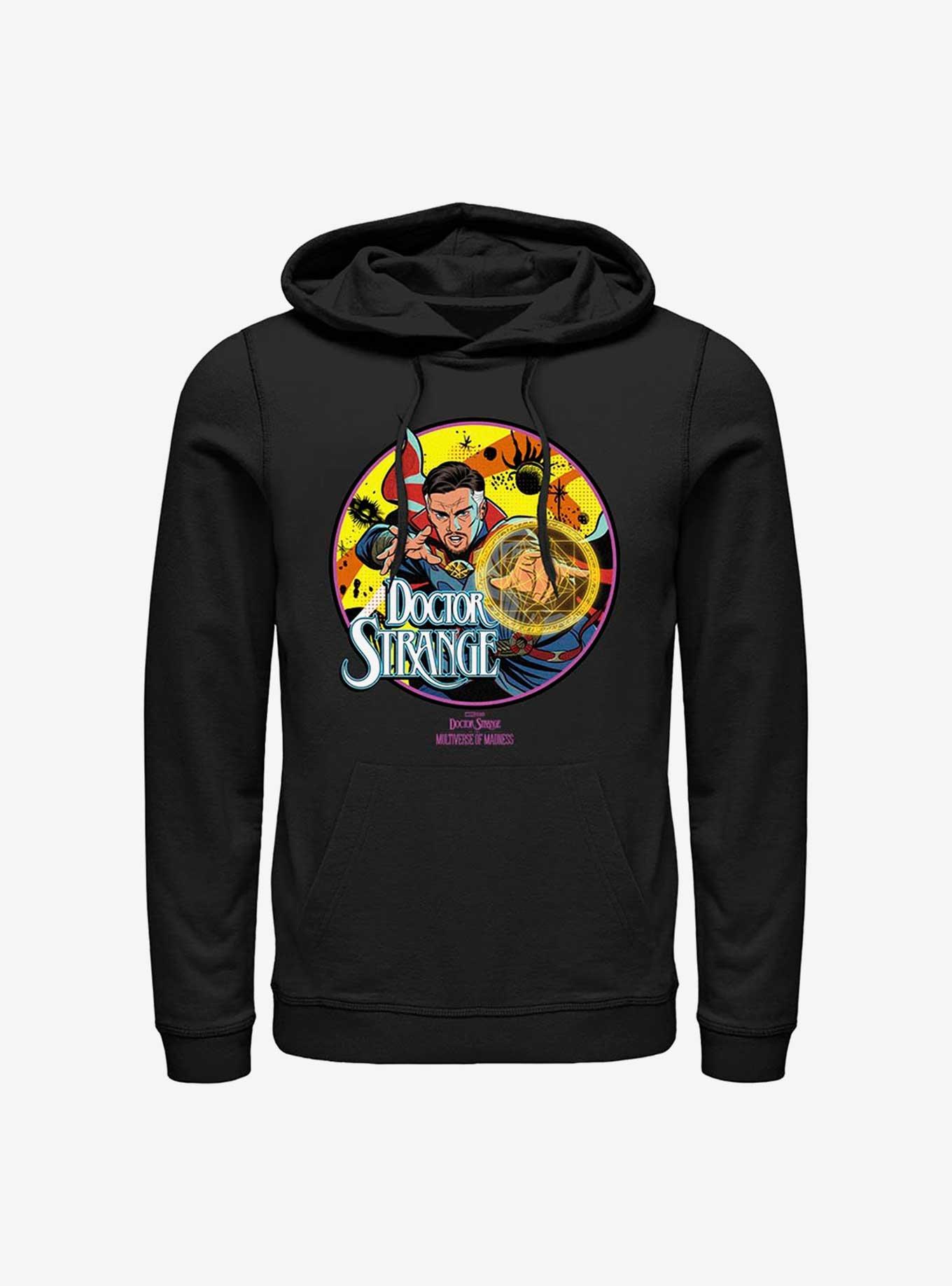 Marvel Doctor Strange The Multiverse of Madness Hero Badge Hoodie