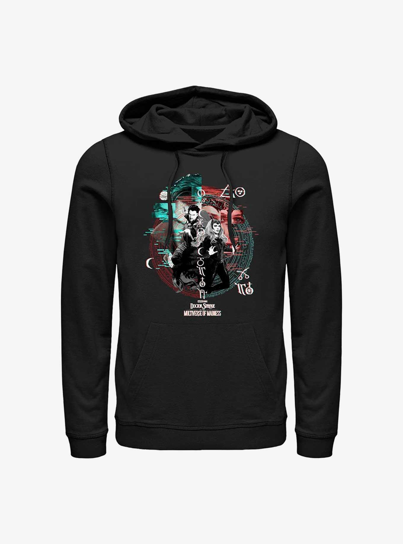 Marvel Doctor Strange In The Multiverse of Madness Magic Glitch Hoodie