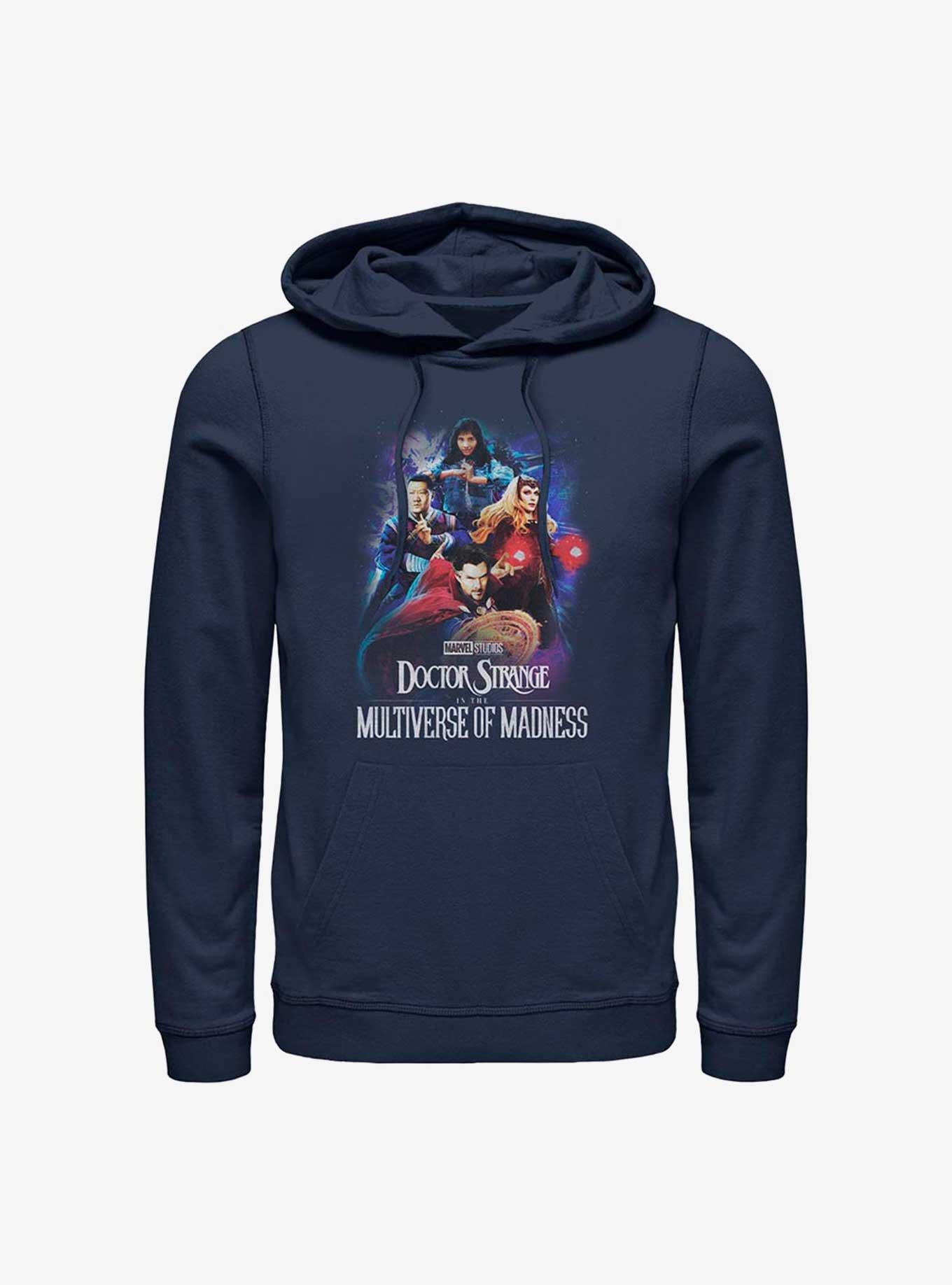 Marvel Doctor Strange In The Multiverse of Madness Poster Group Hoodie, , hi-res