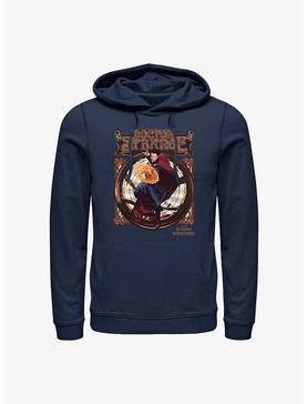 Marvel Doctor Strange In The Multiverse of Madness Retro Seal Hoodie, NAVY, hi-res