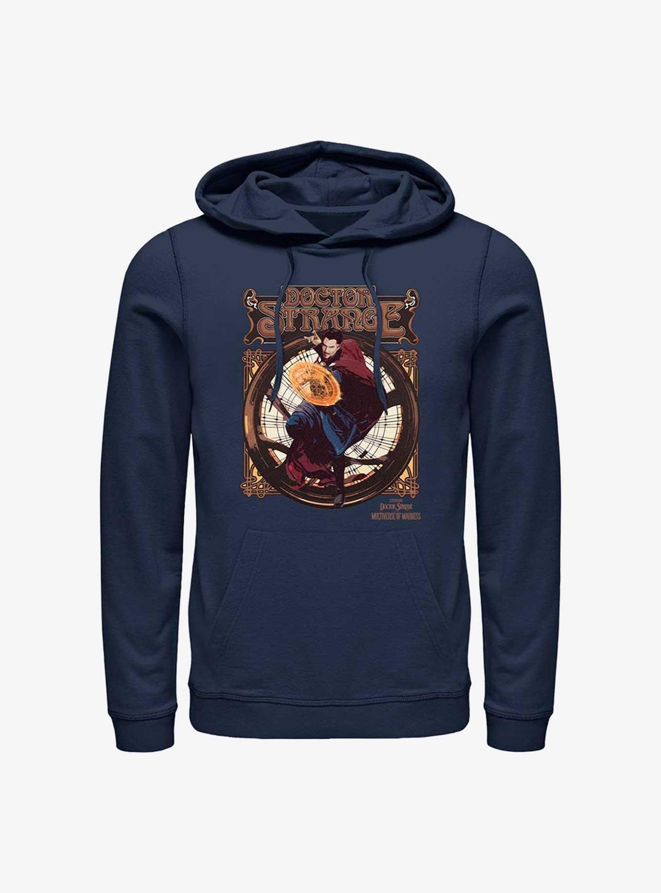 Marvel Doctor Strange In The Multiverse of Madness Retro Seal Hoodie, , hi-res