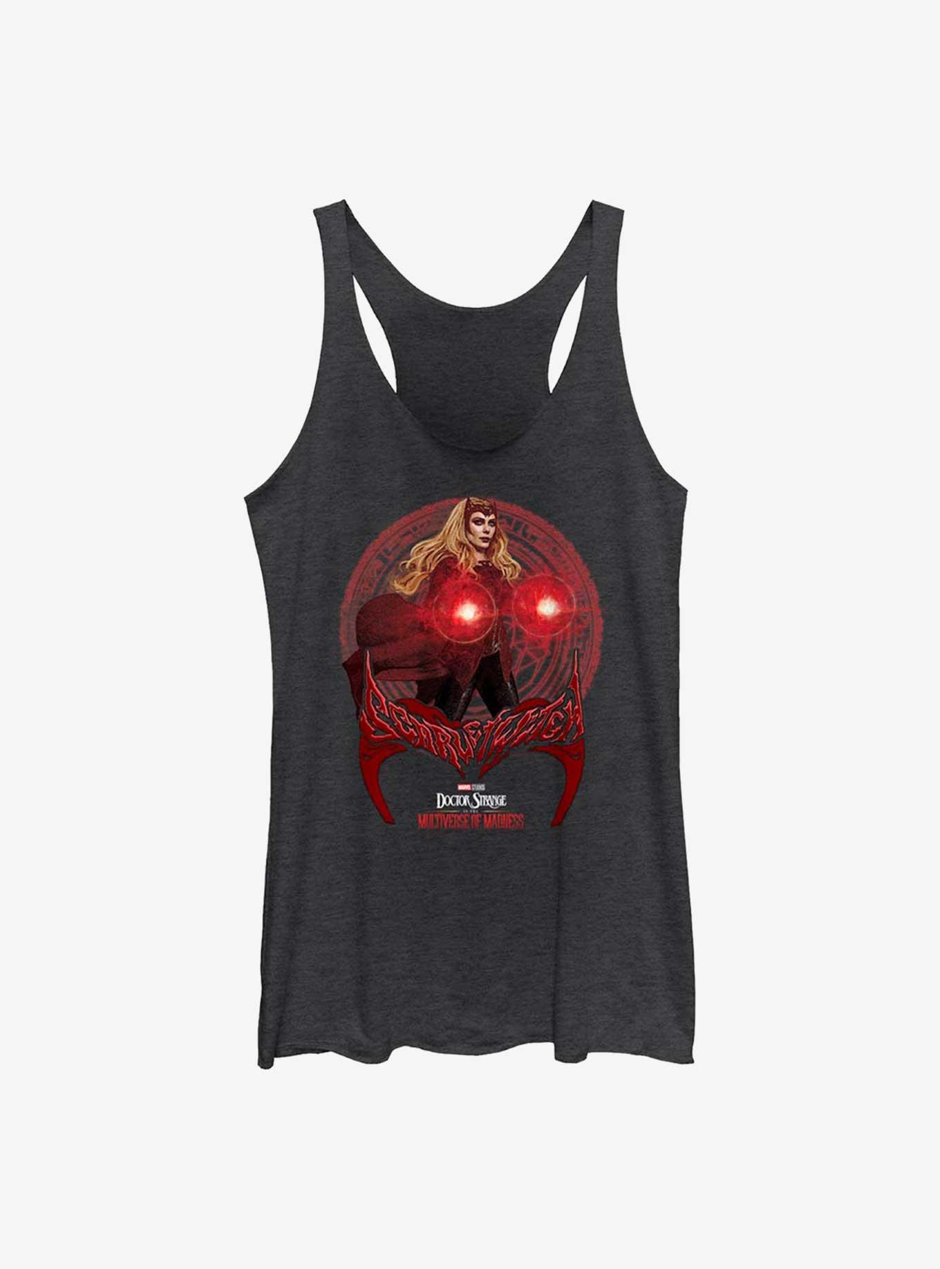 Marvel Doctor Strange In The Multiverse of Madness Her Hero Spell Girls Tank, BLK HTR, hi-res