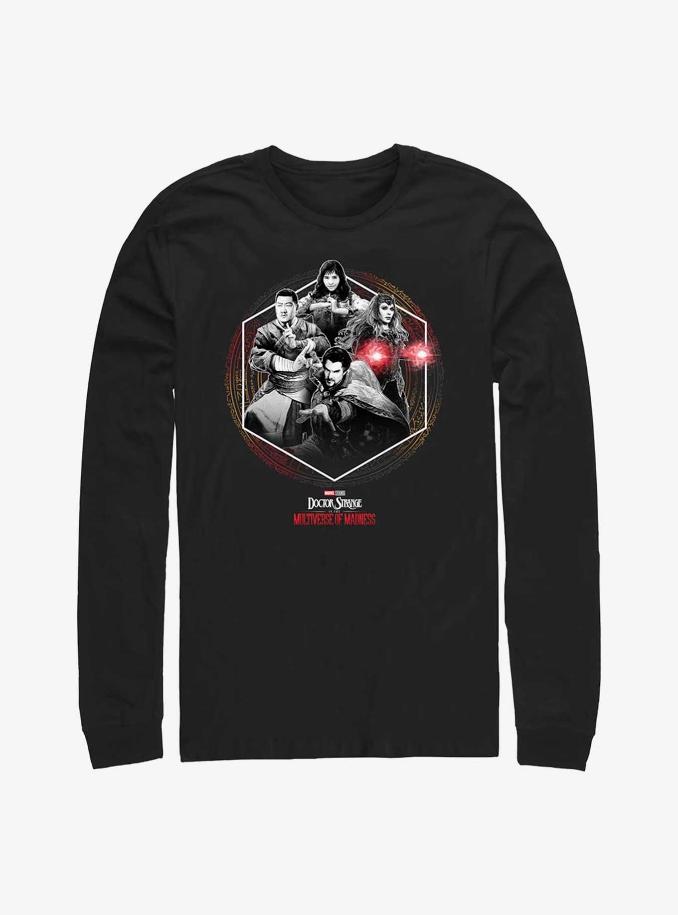 Marvel Doctor Strange In The Multiverse of Madness Fight Together Long-Sleeve T-Shirt, BLACK, hi-res