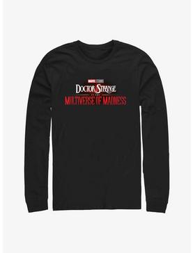 Marvel Doctor Strange In The Multiverse of Madness Logo Long-Sleeve T-Shirt, , hi-res