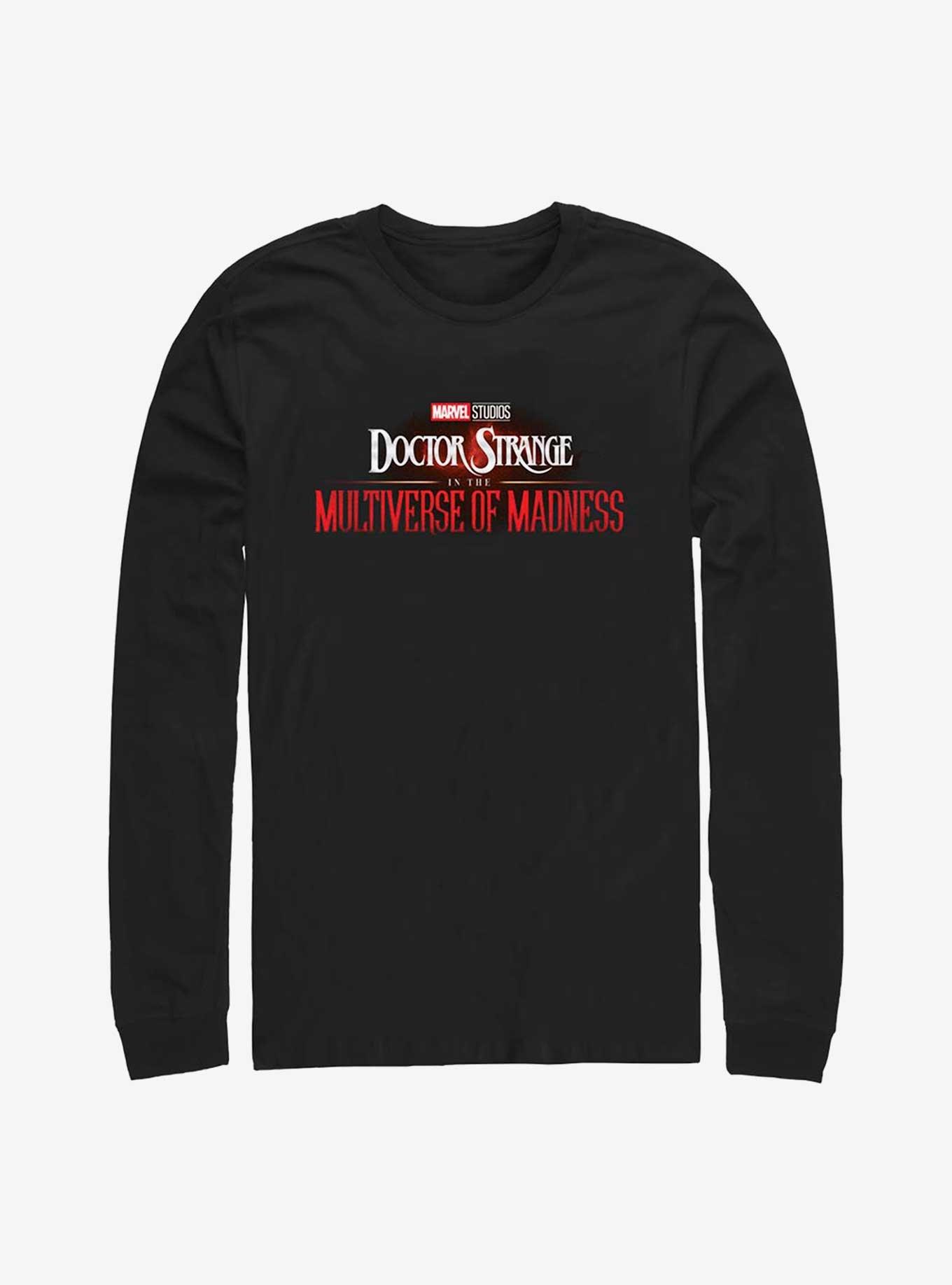 Marvel Doctor Strange In The Multiverse of Madness Logo Long-Sleeve T-Shirt, , hi-res