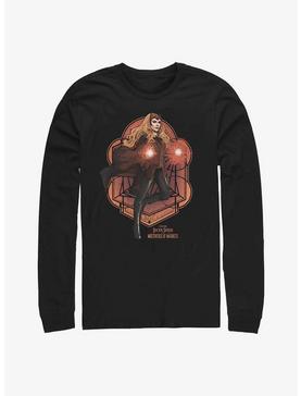 Marvel Doctor Strange In The Multiverse of Madness Wanda Mandala Long-Sleeve T-Shirt, , hi-res