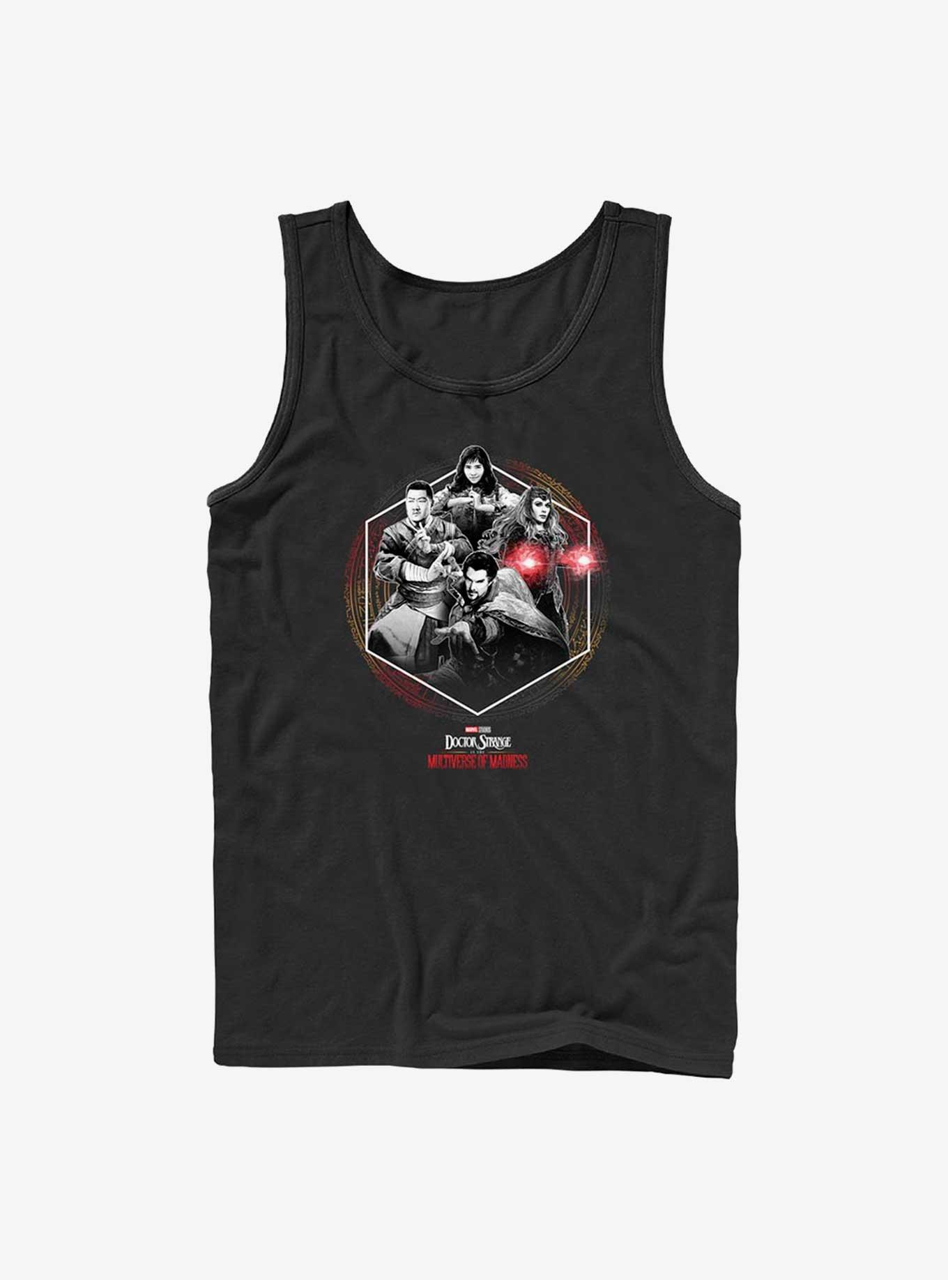 Marvel Doctor Strange In The Multiverse of Madness Fight Together Tank, BLACK, hi-res