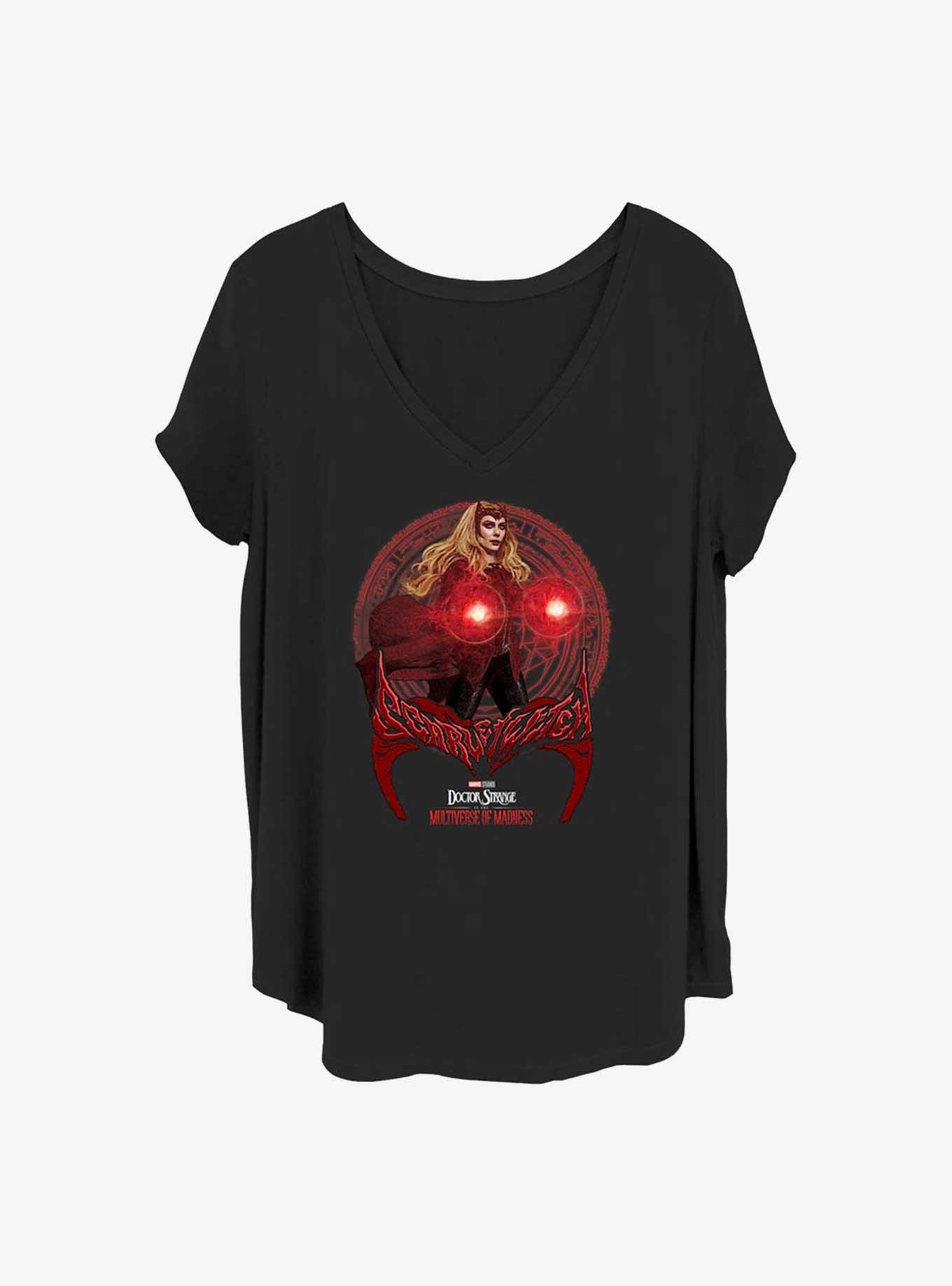 Marvel Doctor Strange In The Multiverse of Madness Her Hero Spell Girls T-Shirt Plus Size
